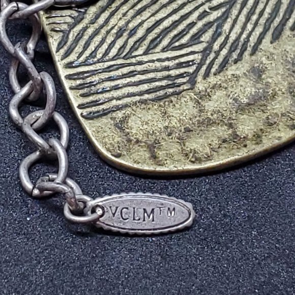 VCLM Jewelry Bib Style Necklace Egyptian Revival - Picture 2 of 4